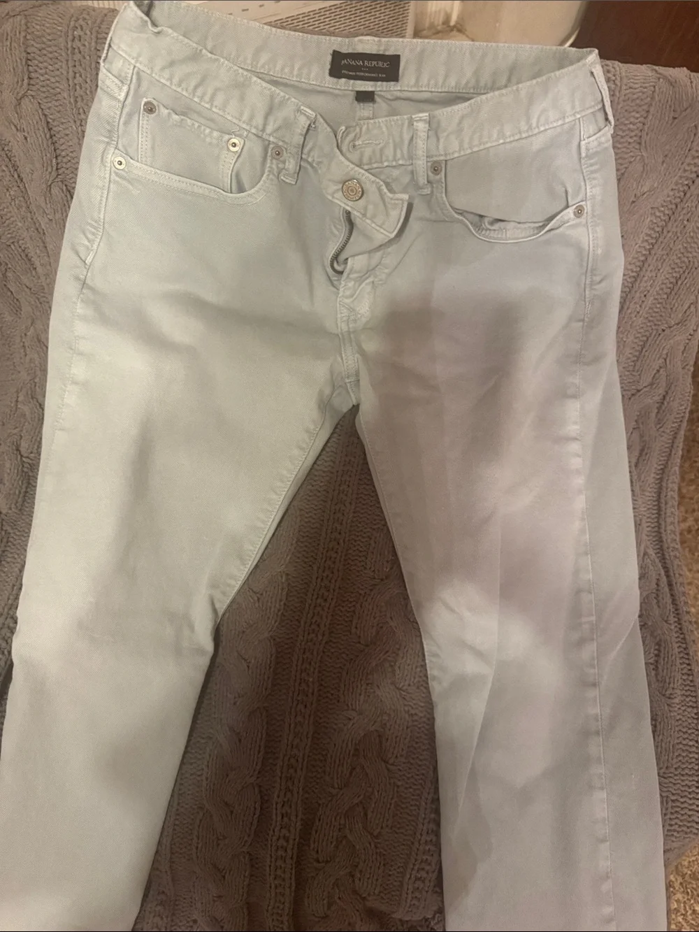Banana Republic Men’s  Skinny Jeans Lt. Blue Size 32x34